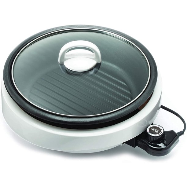 Aroma Housewares ASP137 Grillet 3Qt. 3in1 CoolTouch Electric Indoor
