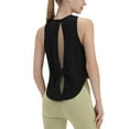 thumbnail image 1 of Besolor Débardeurs d'Entraînement pour Femmes Été Col Rond Dos Ouvert Sans Manches Chandails Séchage Rapide Course Actif Yoga T-Shirts, 1 of 7