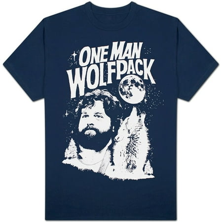 The Hangover Alan One Man Wolfpack Navy T-Shirt
