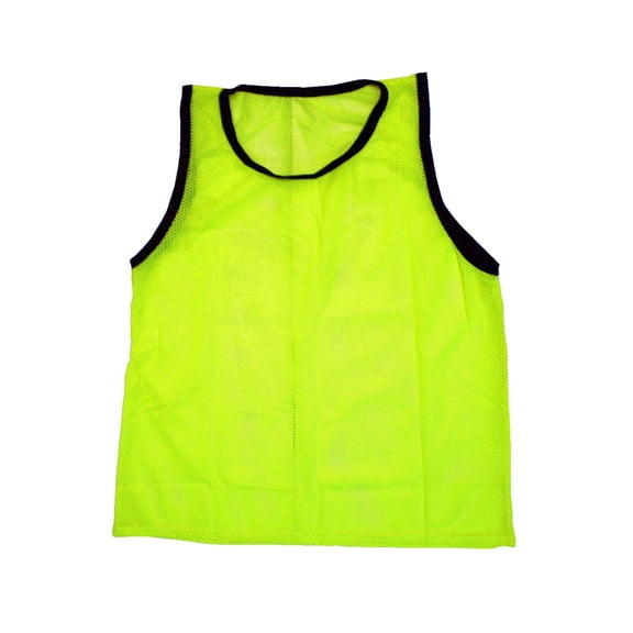 Adult Yellow Scrimmage Training Vests Pinnies, Quantity 6
