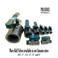 thumbnail image 2 of Van Enterprises 1" PRO SERIES PVC Ball Valve. Schedule 80. Full Port, Compact Octagonal Ball Valve - THREADED, 2 of 3