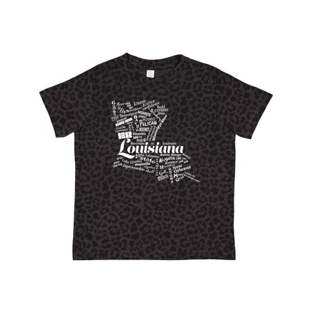 

Inktastic Louisiana Word Salad Gift Toddler Boy or Toddler Girl T-Shirt