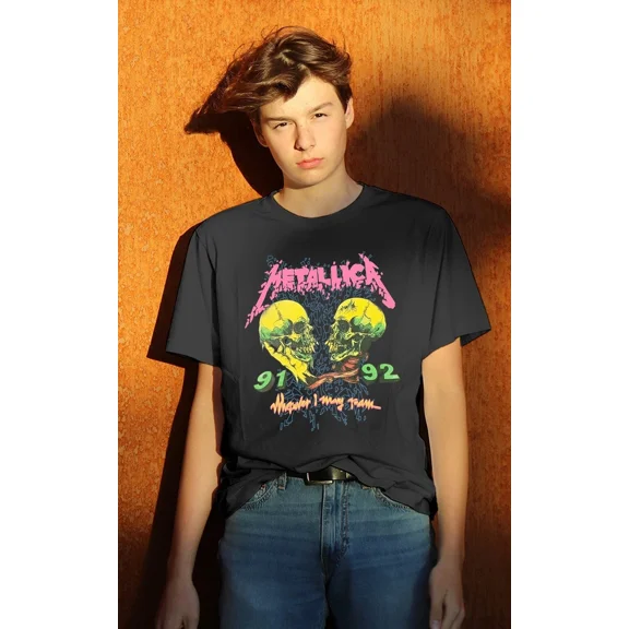 Metal Wherever I May Roam 1991-1992 Tour Vintage Graphic Band Tee Unisex T-Shirt up to size 5XL