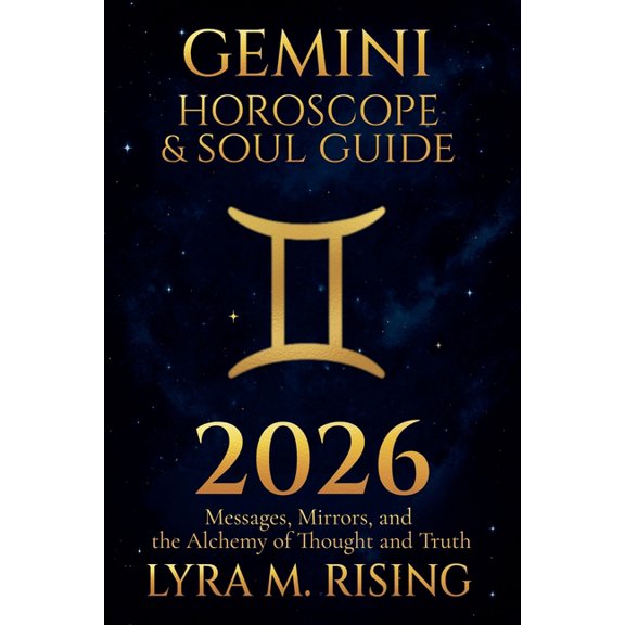 Zodiac Horoscope & Soul Guide 2026 Gemini Horoscope & Soul Guide for 2026: Messages, Mirrors, and the Alchemy of Thought and Truth, Book 3, (Paperback)