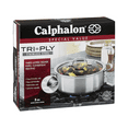 thumbnail image 2 of Calphalon Tri-Ply Stainless Steel Dutch Oven with Cover, 5 QT, 2 of 6