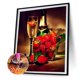 thumbnail image 2 of Kit de pintura de diamante 5D, vino clásico, taladro redondo completo, manualidades DIY, imagen de mosaico Tmvgtek decoración de arte en el hogar, 2 of 9