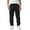 a-Black512, variant on FINALGANG Boys Linen Pants Kids Solid Color Drawstring Waist Loose Fit Straight Leg Casual Trousers For Daily Wear Outdoor Activities Classic Bottoms