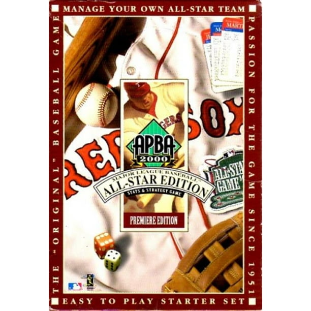 APBA Major League Baseball All Star Edition Great Condition Walmart