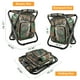 thumbnail image 2 of Kikerike Taburete plegable Mochila Bolsa térmica aislada, Silla multifunción plegable para acampar, cazar, pescar, con bolsillo frontal y bolsillo para botella para eventos al aire libre, senderismo,, 2 of 5