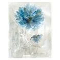thumbnail image 2 of Robinson, Carol 12x14 White Modern Wood Framed Museum Art Print Titled - Blue Dahlia, 2 of 4