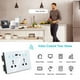 thumbnail image 5 of Enchufe Universal UE Reino EE. UU. Tuya ZigBee Interruptor de de Corriente Inteligente con Puerto USB y Tipo C Salida Smart Life, 5 of 5