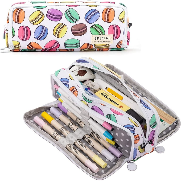 Livhil Pencil Case Large Capacity Pencil Pouch Handheld Pen Bag, Purple  Pencil Case for Girls Cute Pencil Pouch for Girls, Kids Pencil Case Pencil  Box