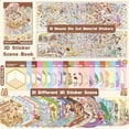 thumbnail image 3 of Libro de colección de escenas adhesivas en 3D, 20 juegos de bricolaje para niños y adultos, 3 of 6