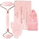 thumbnail image 1 of Set de rodillo facial y gua sha, cuarzo rosa, plantifique, 1 of 6
