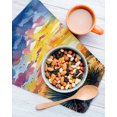 thumbnail image 2 of Summer Cactus Kitchen Dish Towels for Drying Dishes Set of 2, Sunset Horizon Vibrant Landscape Art Waffle Weave Microfiber Hand Tea Bathroom Towels Quick Dry & Absorbent Towel 12x12, 2 of 6