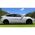 thumbnail image 6 of Ikon Motorsports Compatible with 17-25 Tesla Model 3 IKON Style Side Skirts Extension PP - Matte Black, 6 of 7