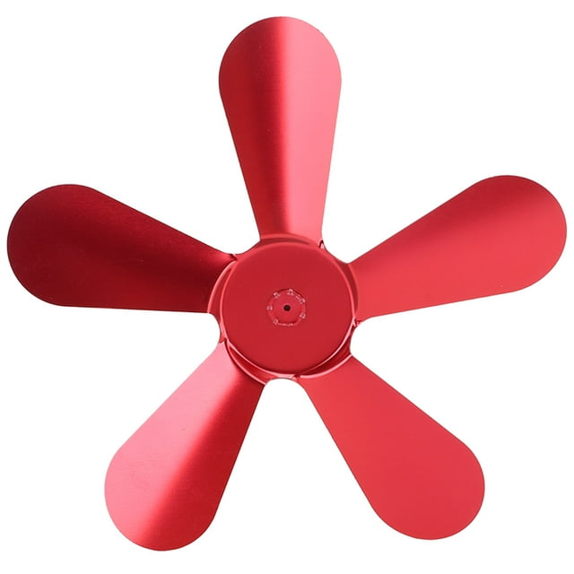 Aspa Del Ventilador De La Chimenea, Sin Batería, Fácil De Instalar, Aspa Del Ventilador De La Estufa De 5 Aspas Para El Ventilador De La Chimenea