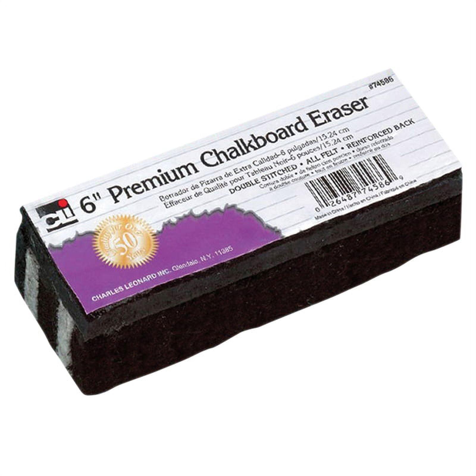 HXDISWSM 6 Pack Chalkboard Erasers Premium Wool Felt