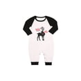 thumbnail image 1 of Kmbangi Hauts Raglan de Noël avec Rennes et Pantalons à Carreaux Pyjamas Parent-Enfant, 1 of 7