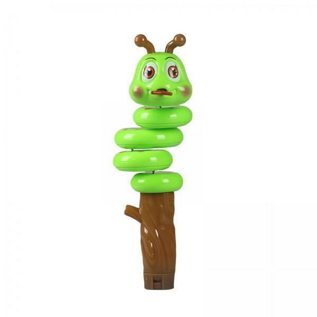 Juguete con silbato oscilante,Juguete de instrumento musical con forma de serpiente y silbato,Silbato de mano Montessori con luz,Juguete educativo musical giratorio para niños,Juguete para