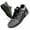 Gray, variant on Mens Athletic Shoes Black Breathable Workout Gym Tennis Walking Air Cushion Running Sneakers US 12