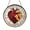 Acrylic 3.5 Inch, variant on Symbolic Heartbeat Glass Suncatcher Window Hanging, Red Heart Art Home Accent