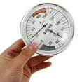 thumbnail image 3 of COOPHYA 1Set Simple Sauna Thermometer Silver 4X3.9X1Inch and Humidity Measurement for Sauna Equipment, 3 of 8