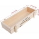 thumbnail image 2 of Maceta de madera para exteriores Rectángulo Caja de flores Balcón Macetas para exteriores Maceta para interiores y exteriores (1pc) JAMW Sencillez, 2 of 5