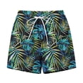 thumbnail image 5 of Yievot Beach Shorts for Women Graphic Print Drawstring Elastic Waist Summer Vacation Casual Shorts with Pockets, 5 of 5
