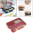 thumbnail image 1 of Fiambreras Utensilios de cocina reutilizables Microondas / Congelador / Lavaplatos Recipiente para comidas rojo Soledad Contenedor de almuerzo, 1 of 6