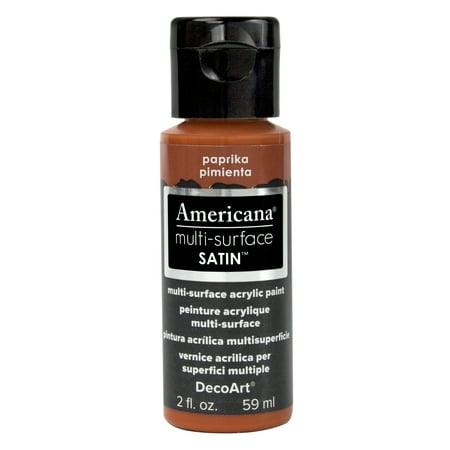 UPC: 0766218065285 | DecoArt Americana Multi-Surface Acrylic Paint 2 oz. Paprika