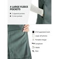 thumbnail image 5 of 33,000ft Women's Polar Fleece Zip Vest Outerwear with Pockets,Warm Sleeveless Coat Vest for Fall & Winter, 5 of 6