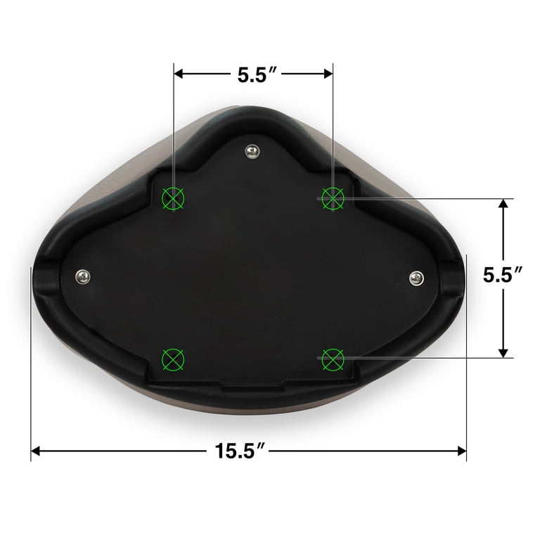 Springfield Marine Pro Stand-Up Fishing Boat Seat, Gray photo 3