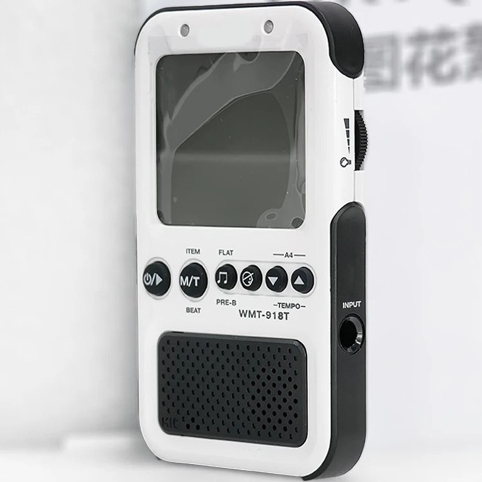 Precisions Metronome Adjustable Metronome Plastic Texture for Piano Guitar Violin Bass Featuring Foldable Stand