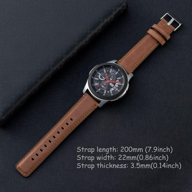 Galaxy watch 46mm leather band new arrivals