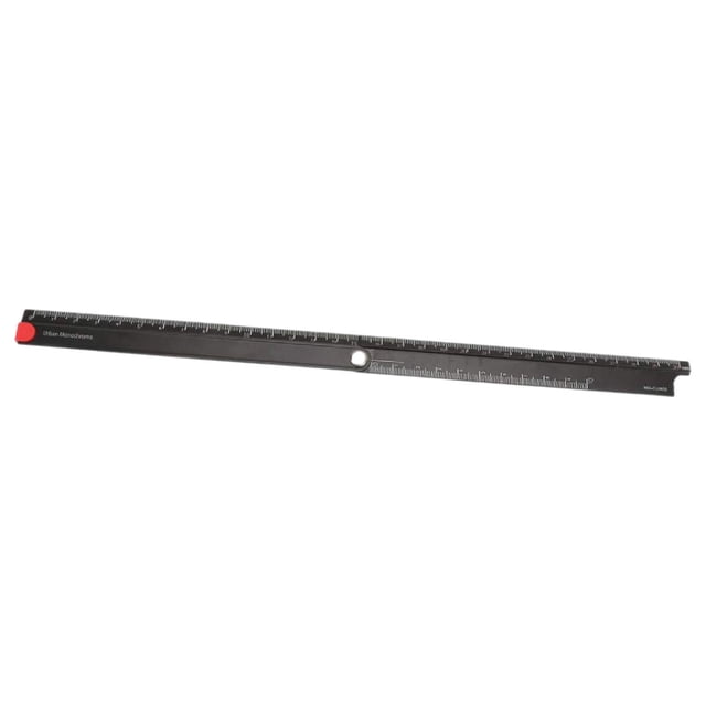 Regla plegable de aleación de aluminio, flexible, portátil, ligera, de metal, de 0 a 300 mm de longitud, para arquitectos, artistas y fabricantes de