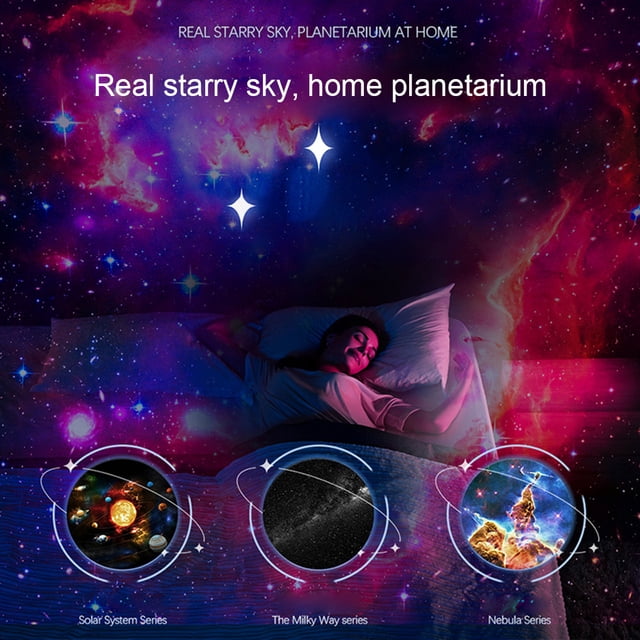 Baohd 12 in 1 Star Projector Night Light Projection Lamp Starry Sky Projectors Decorative for Gift Bedroom Home Party Decor