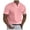 Pink&14#0525L, variant on Garbnen M-5XL Big and Tall Shirts for Men Loose Fit Short Sleeve Mens V Neck Shirts Lightweight Breathable Summer Casual Work Going Out Workout Shirt Men Blue 5XL