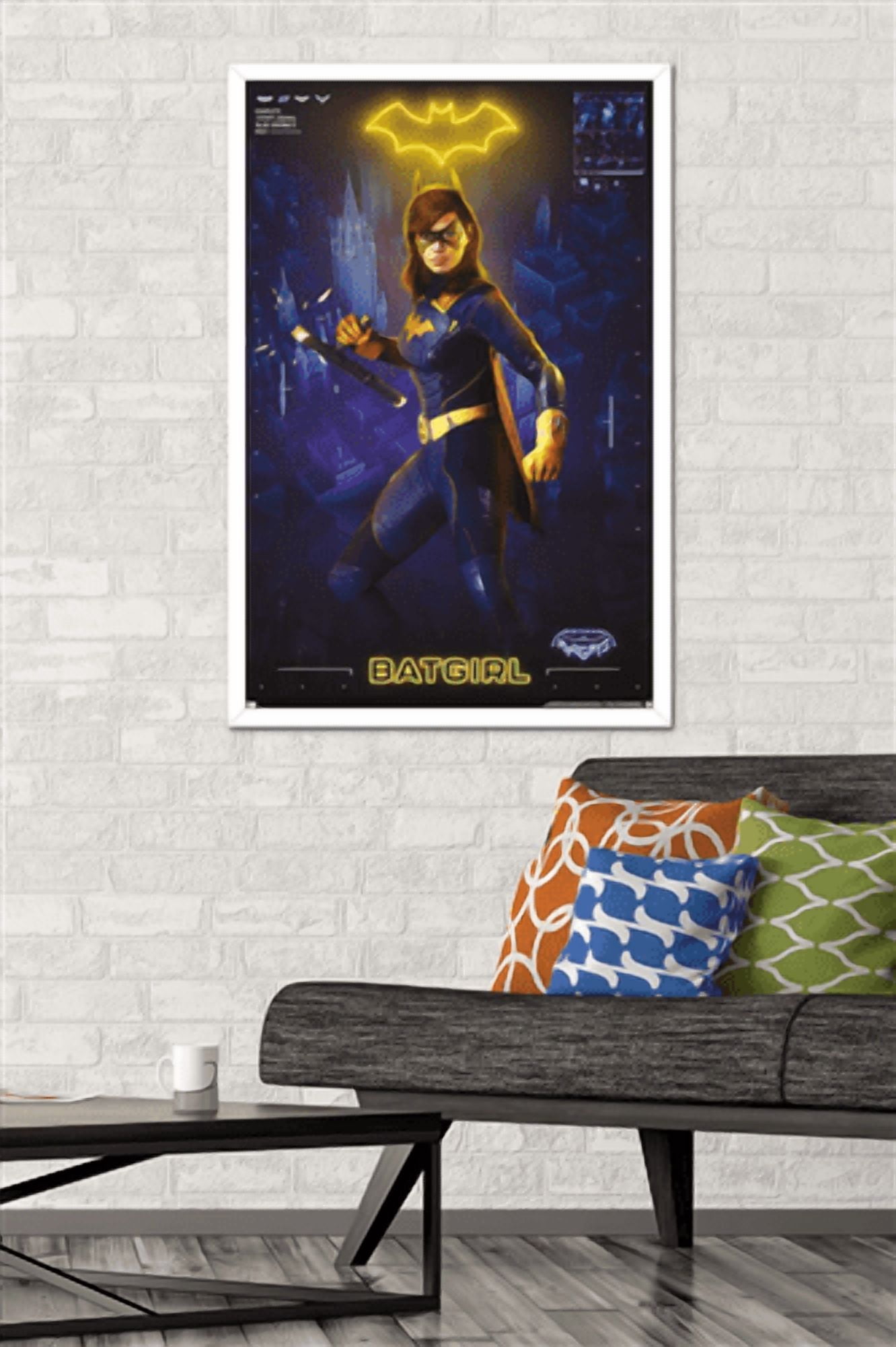 DC Comics Gotham Knights - Batgirl Wall Poster, 22.375" x 34" Framed