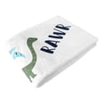 thumbnail image 2 of Sweet Jojo Designs Mod Dinosaur Blue and Green Fleece Milestone Baby Blanket 3 Piece Set, 2 of 6