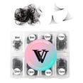 thumbnail image 1 of Extensiones de pestañas VAVALASH 600 Fans 5D-16D 8-15 mm mixtas, 1 of 6