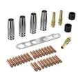 thumbnail image 2 of Kit de accesorios para soldadura MIG, repuestos profesionales para soplete de soldadura MB15 15AK, soporte para puntas de soldador MIG, boquilla de, 2 of 8