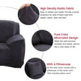 thumbnail image 3 of Topchancess Stretch Velvet Sofa Covers for 1/2/3/4 Seater Couch Covers Sofa Slipcovers Couch Protector, 3 of 7