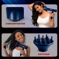 thumbnail image 5 of StyleCraft Rival Foldable Hair Dryer Professional Salon Hair Dryer with Powerful Motor 3 Heat and 2 Speed Settings Travel Friendly Compact, 5 of 7