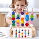 thumbnail image 3 of Caja A Juego Con Formas Geométricas Montessori 3 en 1, 3 of 9