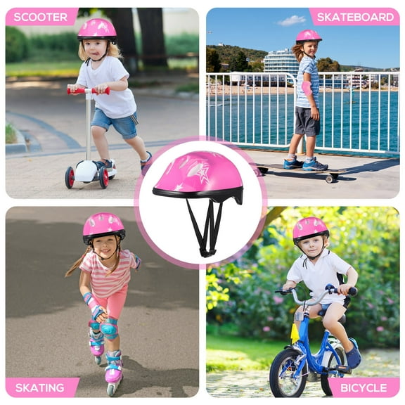 Skateboarding Skating Kits Pink 7pcs in 1 Set
