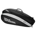 thumbnail image 2 of Wilson Roger Federer Racket Bag, Black, 0 132 lb, 2 of 4