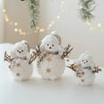 thumbnail image 5 of 5in Santa Claus Figurines,Christmas Desk Decor,Snowman Desk Decoration Christmas,Gift Christmas Snowman Decor,Christmas Decorations indoor,Christmas Decorations indoor,Christmas Decorations,1pc, 5 of 8