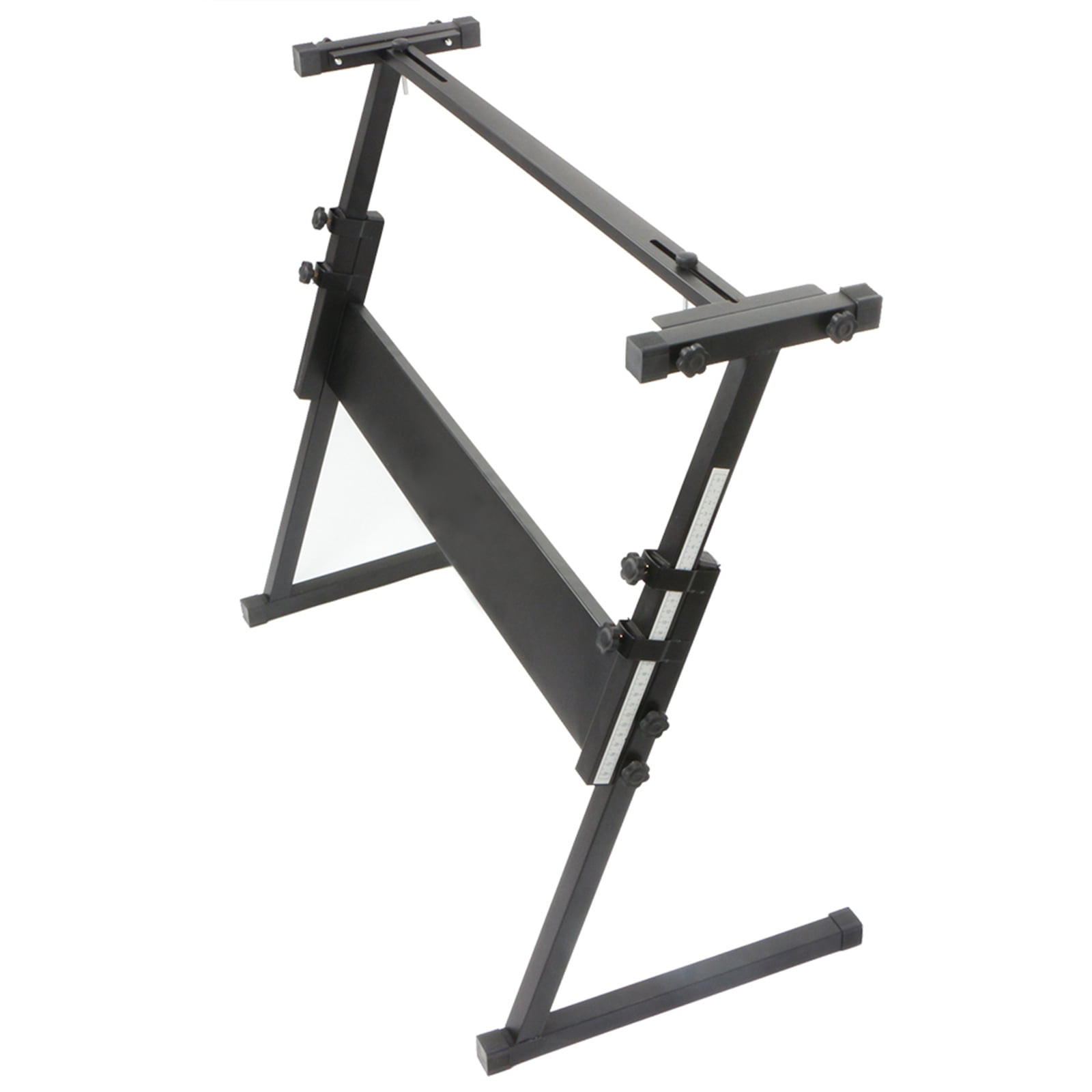 Hassch Adjustable Keyboard Stand Bold Folding ZShaped Stand, Black