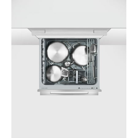 Fisher & Paykel - 24" Front Control Built-In Dishwasher - Custom Panel Ready - Custom Panel Ready